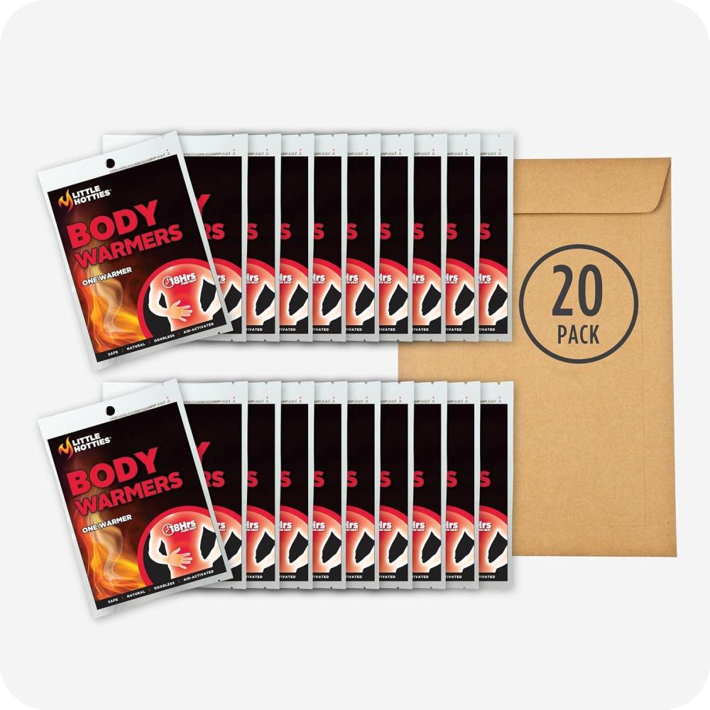 image:imageLittle Hotties Body Warmers Bundle  LongLasting Heat Pads for Cold Weather Comfort20Pack